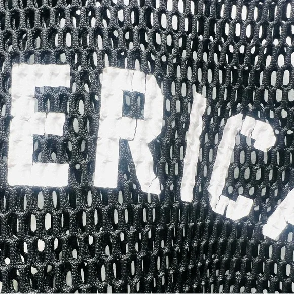 GOOD AMERICA Warrior Mesh Cover Up Workout Top Oversized Short Sleeve Medium - Picture 11 of 12